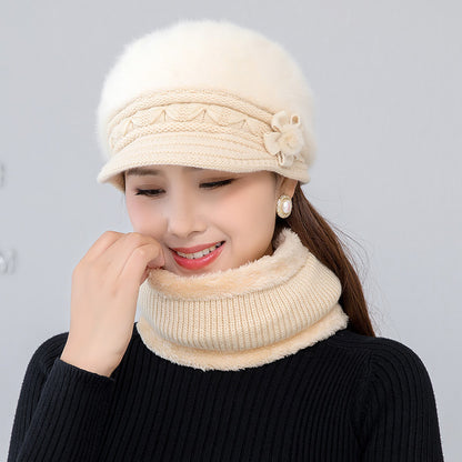 💥 49% OFF-【Czapki+Szalik+Rękawiczki】 Stylowa czapka pluszowa na jesień i zimę-3807787