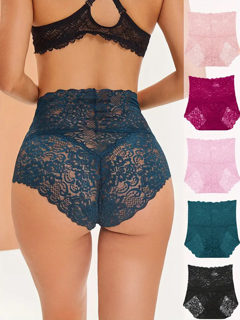 🔥Promocja ograniczona czasowo🔥【6 sztuk】Seksowne figi z wysokim stanem