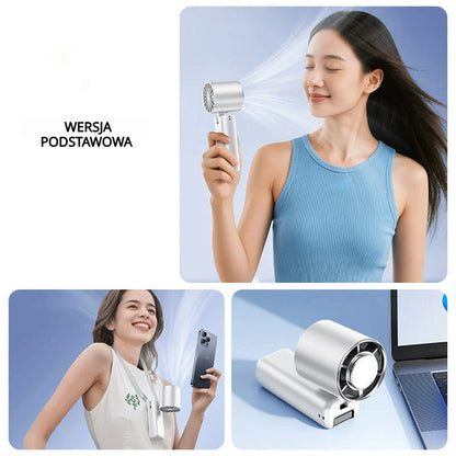 🌞Letnia promocja🔥Przenośny, ręczny i składany, cichy wentylator