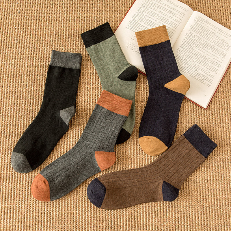 🧦🧦【Купете 5, вземете 5 безплатно】Мъжки топли дезодорантни чорапи, абсорбиращи потта