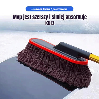 🔥HIT SPRZEDAŻY🔥 Miotełka do samochodu z teleskopową wysuwaną rączką 🚗