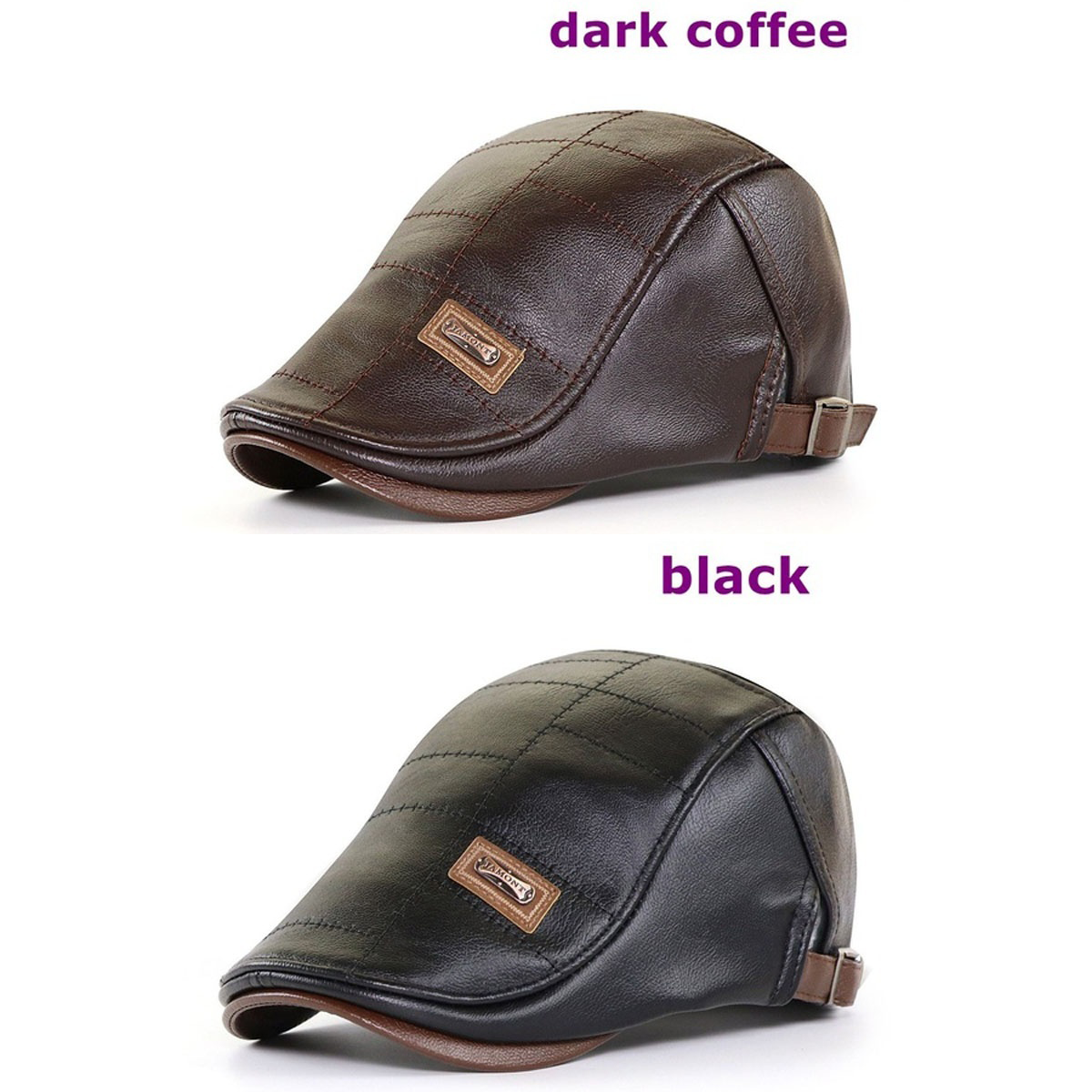 🧢🔥🧢 Limitovaná nabídka 50% sleva【Kup jeden, druhý dostaneš zdarma】💥 Pánský kožený baret ve vintage univerzálním stylu