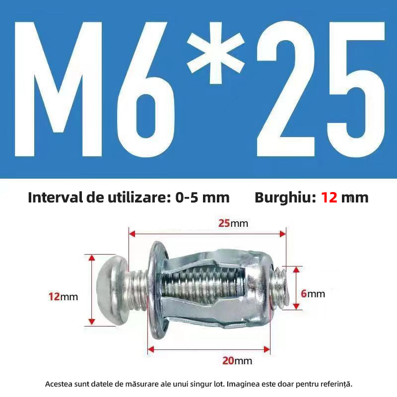🗜✨【50 komada】Raztezna matica za zakivanje vijka M4M5M6