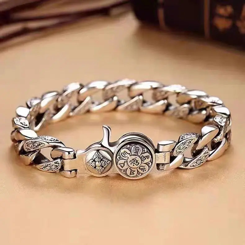 💙💙Modna muška narukvica od 925 sterling srebra - Plaćanje pouzećem