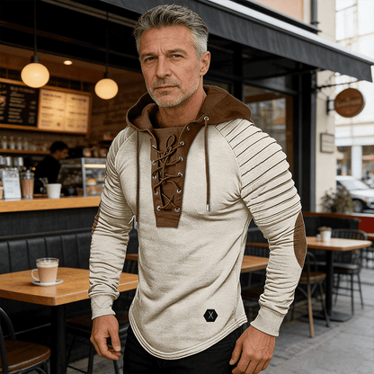 💥【S-3XL】Nowa męska luźna bluza z kapturem na jesień/zimę