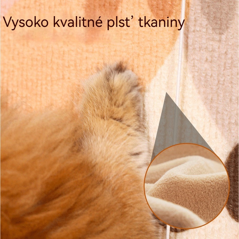 🏆【🔥Výpredaj】Nástenné škrabadlo pre mačky - vertikálne škrabadlo v tvare kocky - inštalácia nie je potrebná