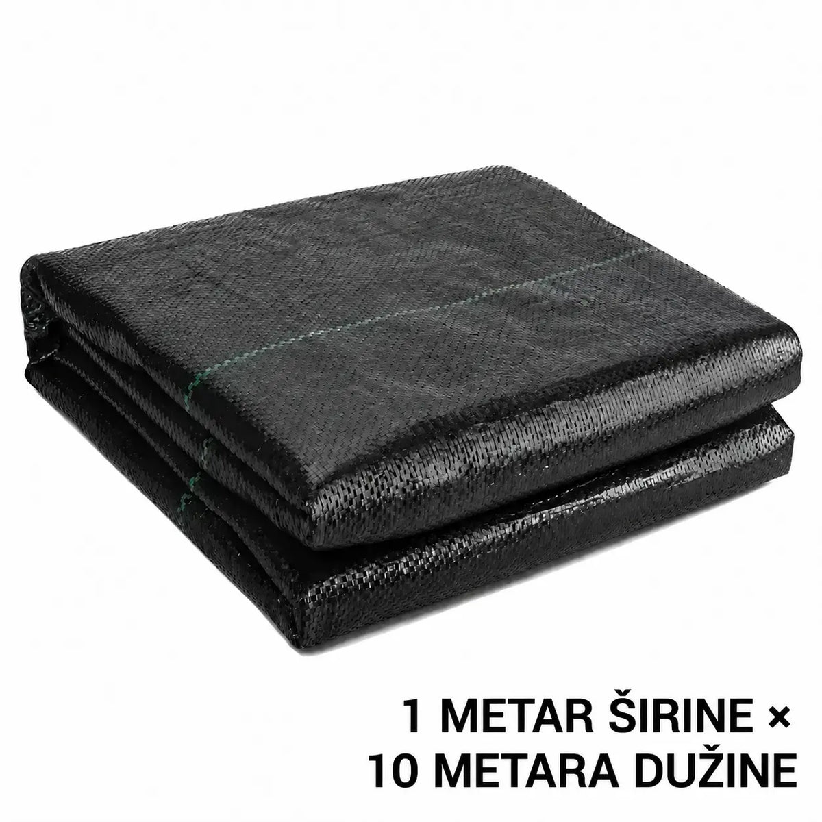 🌿【1 m x 10 m】Izdržljiva crna tkanina protiv korova – propusna za vodu i zrak, s UV zaštitom. Idealna za vrt, staklenik, cvjetnjake i šljunčane staze. ✨