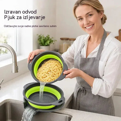 📢📢 1 set za 28 eura ⏰ Set od 3 sklopive košare za odvod (s bazom za odvod)
