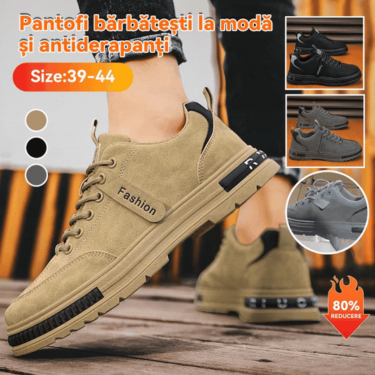 🥇Nowość -40%【39-44】2025 nowe męskie miękkie, skórzane, oddychające buty sportowe casual