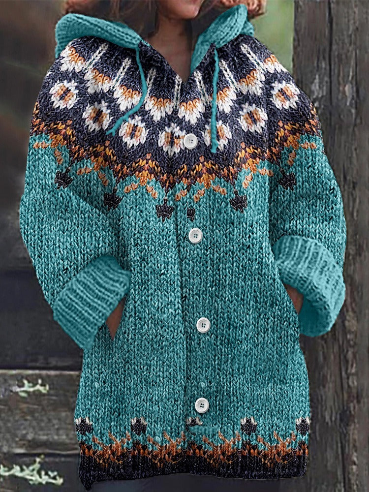 🥰Nowa, komfortowa, retro sweter rozpinany 3809049