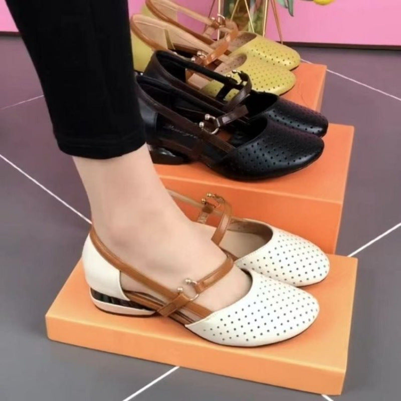 🔥👍【Rozmiary 35-41】 Eleganckie i wygodne codzienne sandały z miękką podeszwą