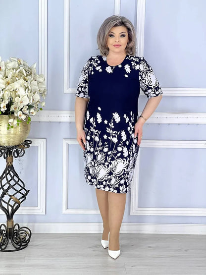 ☀️ LETNI SZAŁ STYLU! 💃【S-5XL】Elegancka sukienka qipao ✨ Wysmuklający krój ✨ Orzeźwiająca lekkość 🌺 WYJĄTKOWY ORIENTALNY WZÓR