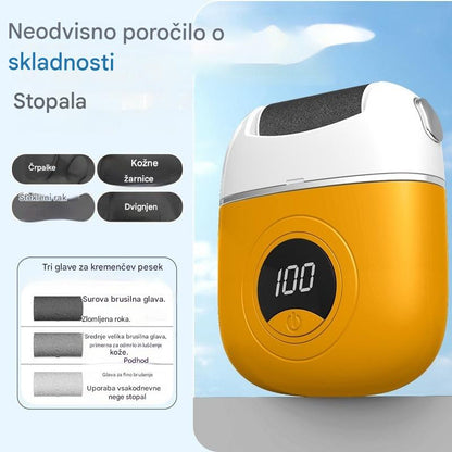 🦶🛁✨🔥Novi električni valjčki za pedikuro, odstranjevanje odmrle kože s pet, električni valjčki za pedikuro