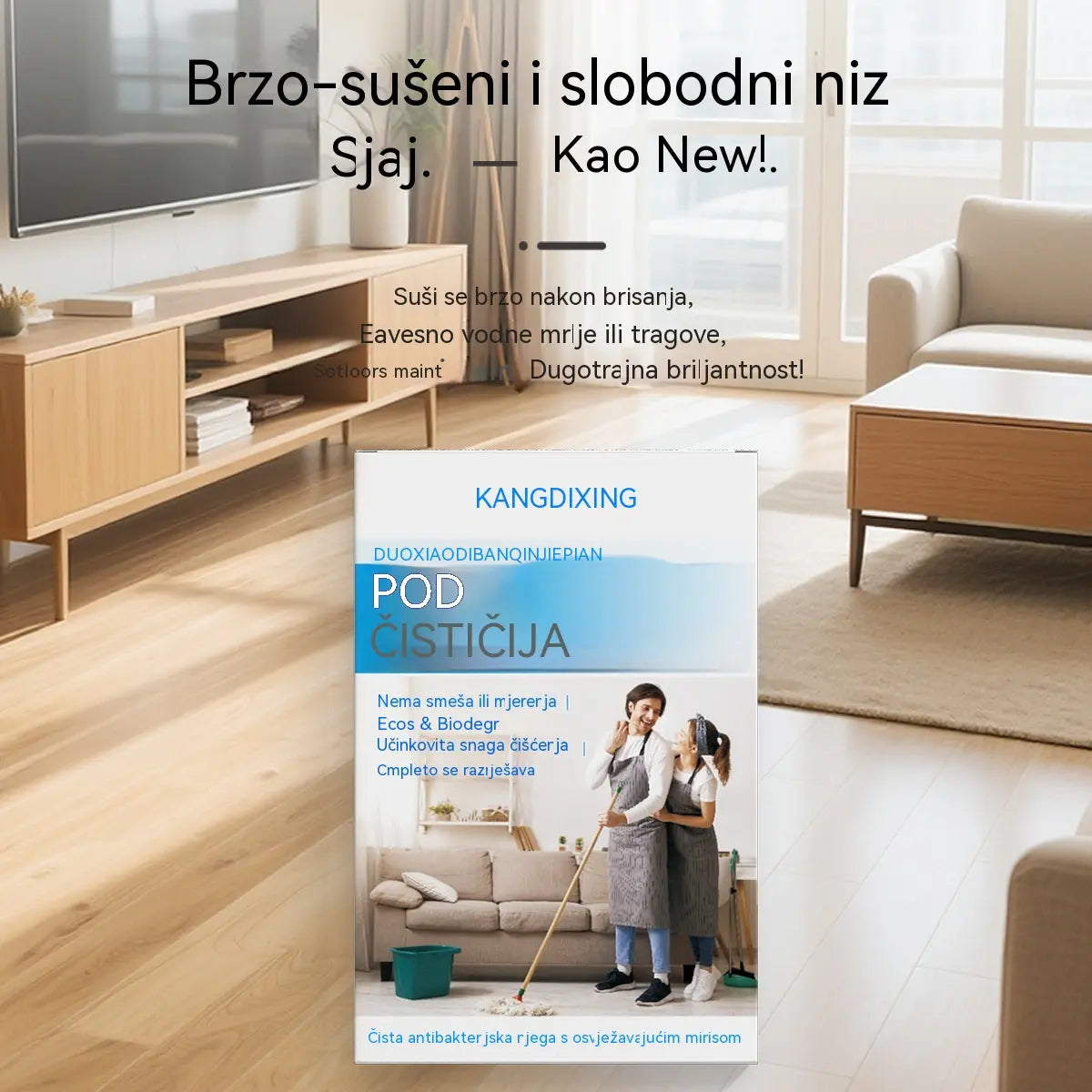 🧹✨ 【240 tableta】antibakterijske i dezodorirajuće višenamjenske tablete za čišćenje | Pogodne za parket, laminatne podove, pločice i zidove kampera