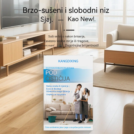 🧹✨ 【240 tableta】antibakterijske i dezodorirajuće višenamjenske tablete za čišćenje | Pogodne za parket, laminatne podove, pločice i zidove kampera