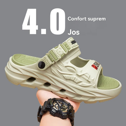 👟[38-45]Sandały plażowe z grubą podeszwą, antypoślizgowe, na lato 2025