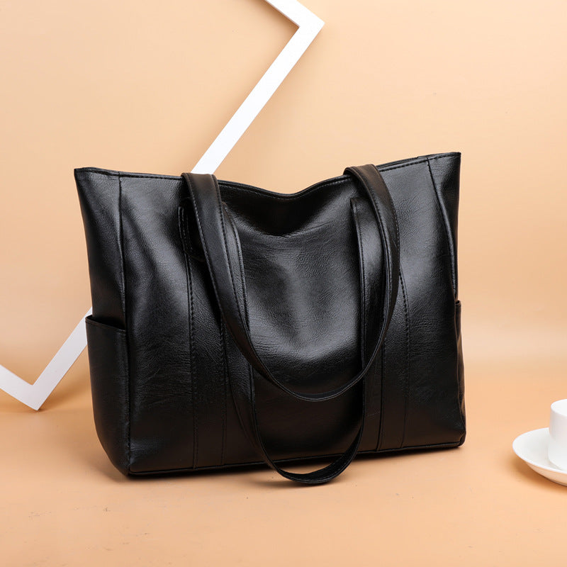 Limitovaná zľava 43 % 👜 Nová módna dámska kabelka z mäkkej kože cez rameno✨ Casual s veľkou kapacitou✨