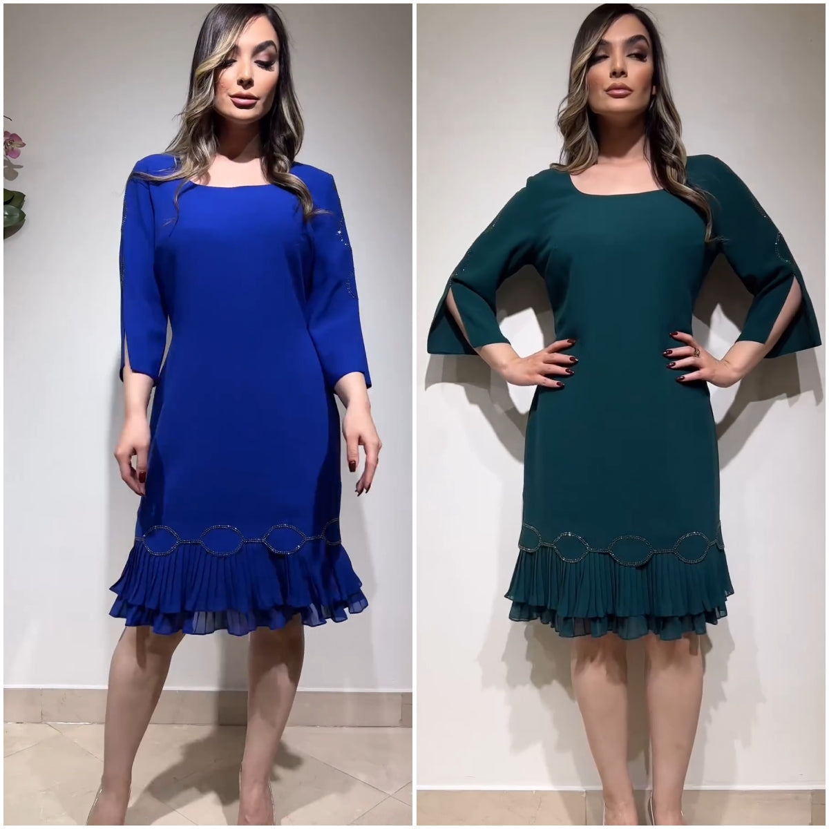 【S-5XL】❤️2025 nowa, wysokiej jakości modna sukienka wyszczuplająca 3920766