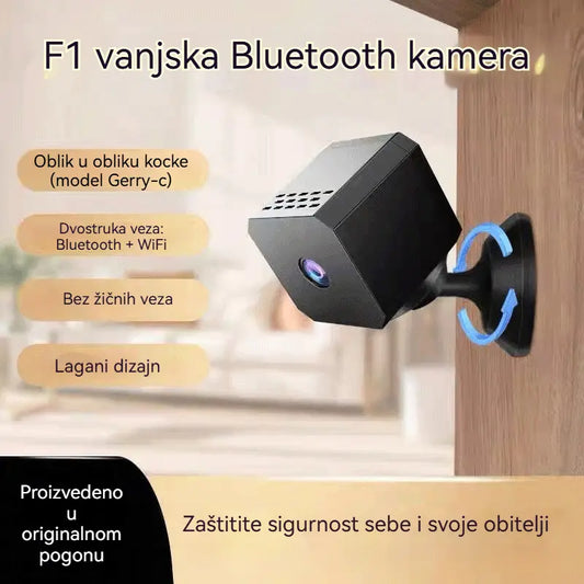 🏠📹🕵️🔥Malá štvorcová kamera, HD inteligentná kamera, bezdrôtový diaľkový dohľad nad domácnosťou s podporou WiFi