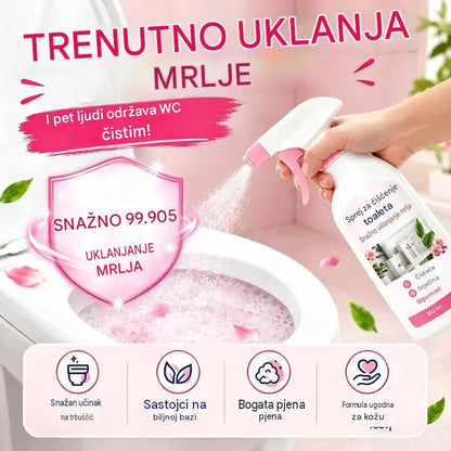 🚿✨ 50% POPUST! Višenamjenski sprej za čišćenje kupaonice – Brzo otapa kamenac i ostatke sapuna. 🧼💨