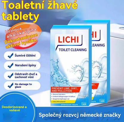 🌟【Kupte 3 krabice, získejte 3 krabice zdarma】💦16 tablet v krabici, silná čisticí pěna na toalety