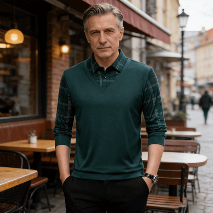 👔 Poleca kierownik | Oszczędność 120 zł | Męski zestaw dwuczęściowy z imitacji weluru