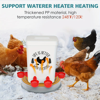 🦆🐔 【Kup 1, otrzymasz 10 gratis】【10 sztuk】Automatyczna miska do pojenia drobiu