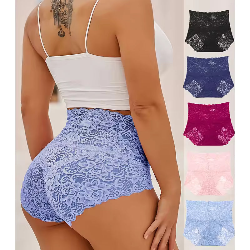 🔥Promocja ograniczona czasowo🔥【6 sztuk】Seksowne figi z wysokim stanem
