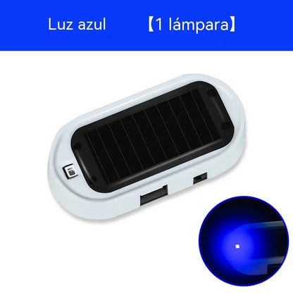📢🚗 Trepćuće LED svjetlo za upozorenje protiv krađe na solarni pogon