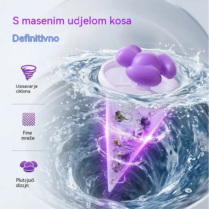 ✨ Filter s plovkom za perilicu rublja – Učinkovito filtrira dlačice, kosu i dlake kućnih ljubimaca sa svakim pranjem 🧺