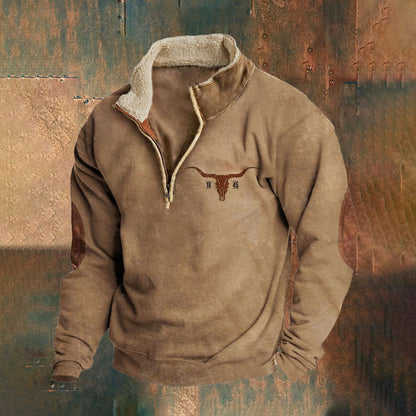 👕【35% ZNIŻKI】【S-4XL】2025 Jesienno-zimowy męski modny, ciepły sweter z długim rękawem i nadrukiem 3D -3774285