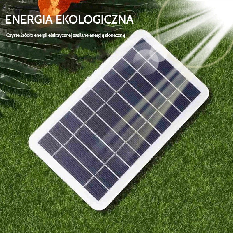 🌞Wiosenna promocja: 50% zniżki!🔋Ultralekki panel słoneczny (2W 5V) – przenośna ładowarka USB do pieszych wędrówek i kempingu – elastyczny i odporny na warunki atmosferyczne