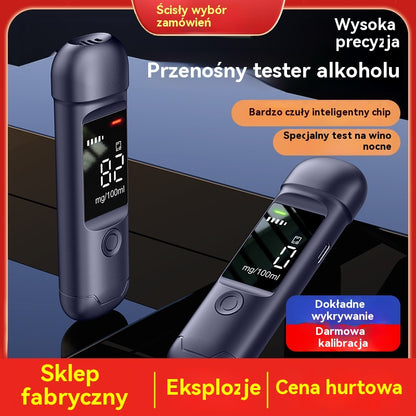 【Kup 1, a 1 dostaniesz gratis】🍷 Przenośny, dokładny tester alkoholu – sprawdź się przed prowadzeniem pojazdu