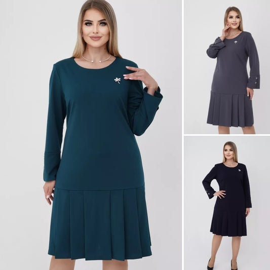 💚【42% zniżki przez ograniczony czas】👗【S-5XL】Nowa kolekcja 2024, wysokiej jakości modna sukienka--3823895