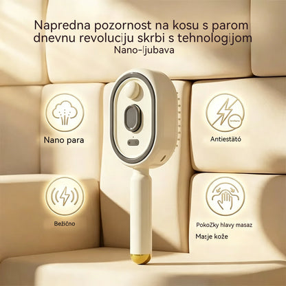 ⚡💨 Pulverizador eléctrico con peine de masaje y cojín de aire