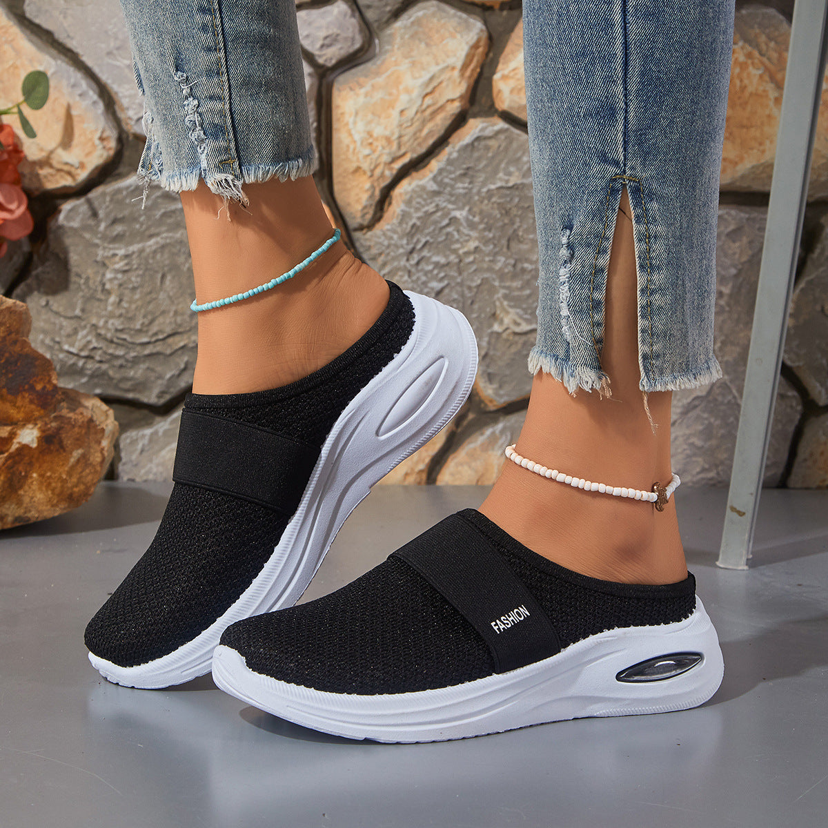 【36-42】Cipele od retro tkanine s ventilacijskim otvorima - udobne i bez stresa cijelo ljeto, omogućujući vašim stopalima potpuno opuštanje!