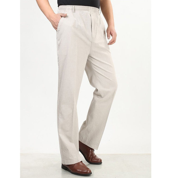 ✨👖【XL-6XL】👖2026 Nove muške poslovne traperice ravnog kroja - Visoki struk, duboki međunožje, prikladne za veće veličine