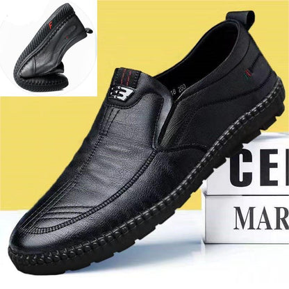 🔥Oferta ograniczona czasowo🔥【39-44】 2024 nowe wygodne skórzane buty męskie-3730655