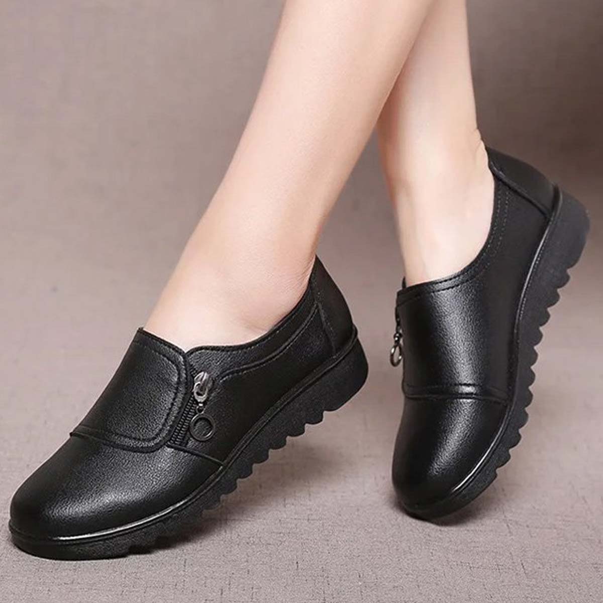 🔥🔥【Velikosti 35–41】Čevlji iz pravega govejega usnja – udobni, trpežni in z nedrsečim podplatom