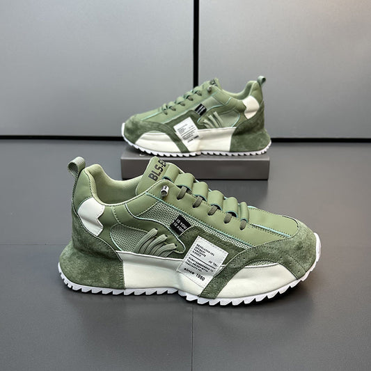 🍑😍【39-47】Nowa moda męskie buty sportowe – gruba podeszwa, antypoślizgowe, wygodne i łatwe do noszenia--3910766