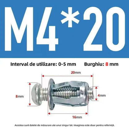 🗜✨【50 komada】Raztezna matica za zakivanje vijka M4M5M6