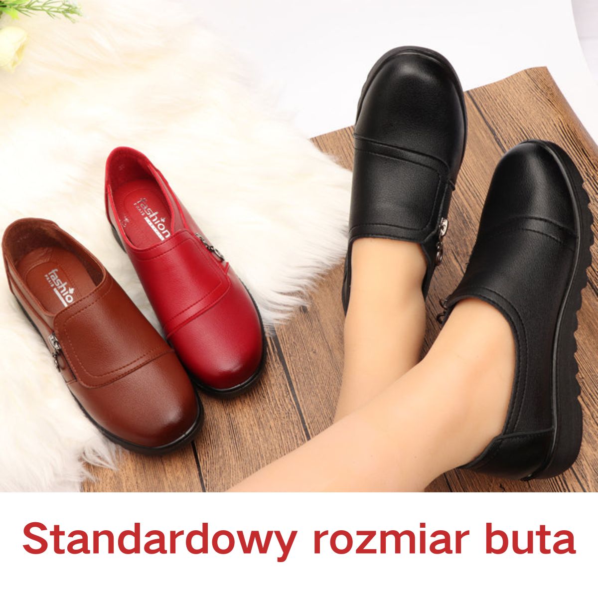 ✨🥿Ultra-komfortowe skórzane buty, miękkie podeszwy, antypoślizgowe i odporne na zużycie, długie noszenie bez zmęczenia, zapewnienie jakości