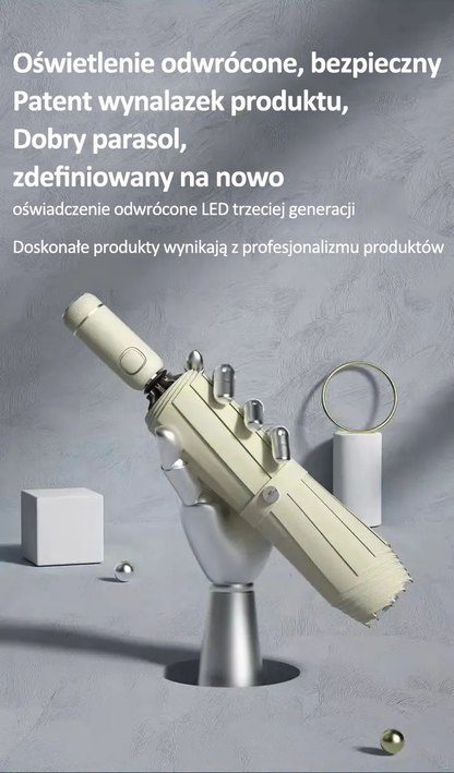 ☔🔥 【Kup jeden, drugi dostaniesz gratis】🔥 Nowy japoński parasol automatyczny, składany parasol z 10 kościami--3762036