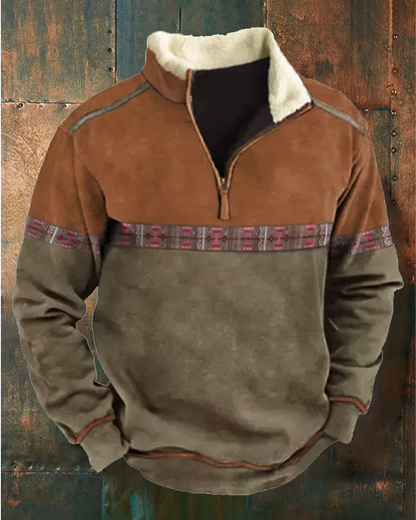 👕【35% POPUSTA】【S-4XL】2025 Jesensko-zimski muški moderan topao džemper s dugim rukavima i 3D printom