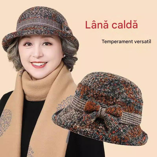 🧶 Ciepły towarzysz zimą: ciepła czapka wełniana z dzianiny 🧶 3826070
