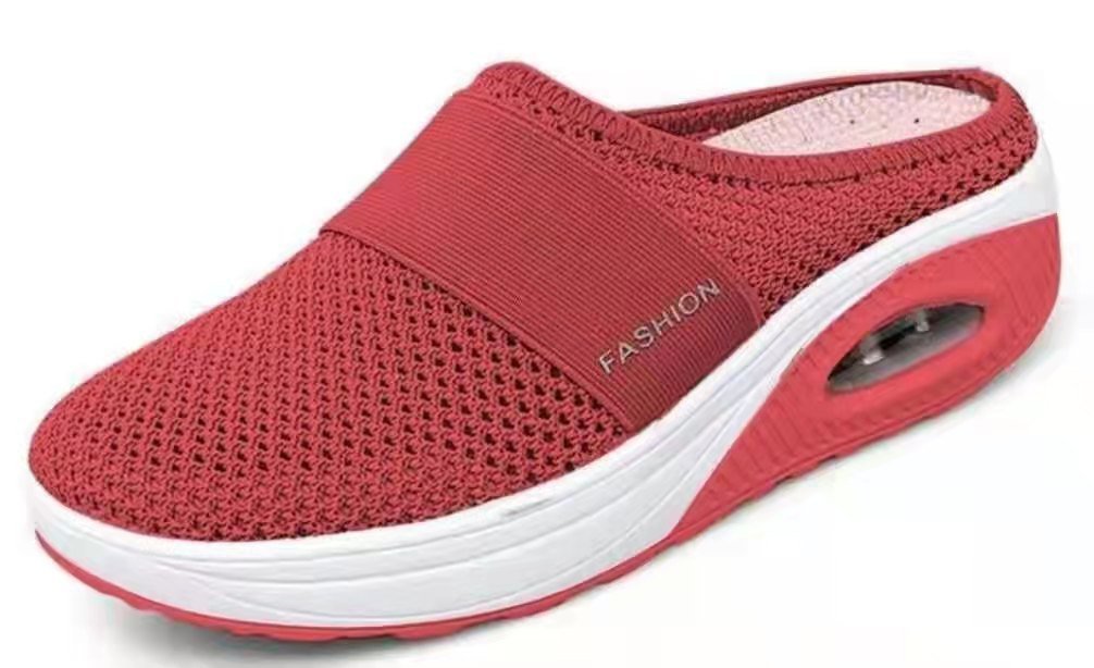 👡🛒【Nový produkt za zníženú cenu】💖🎁【Veľkosti 35-43】Tenisky z dutej sieťoviny 2026 so vzduchovým odpružením a vysokou elasticitou pre neúnavnú chôdzu