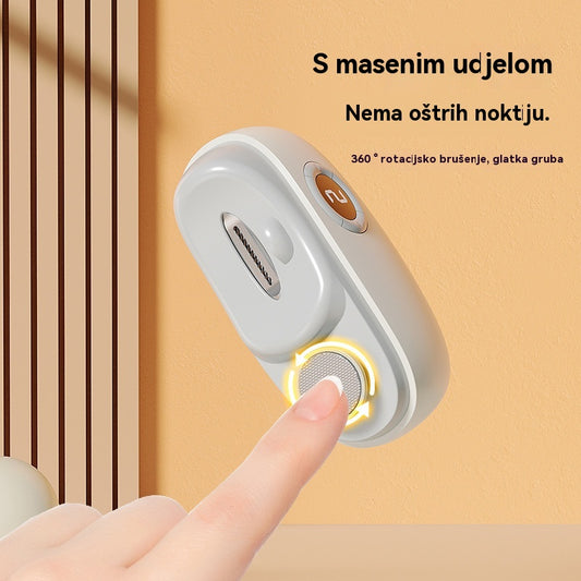 ✂️💅🔥Kupite jedan, drugi dobijete gratis! 🔥 Višenamjenska električna turpija za nokte, električne škarice za nokte sa zaštitom od uštipnuća