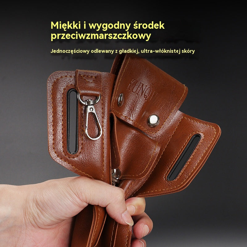 👜 Skórzana torba multifunkcyjna dla mężczyzn