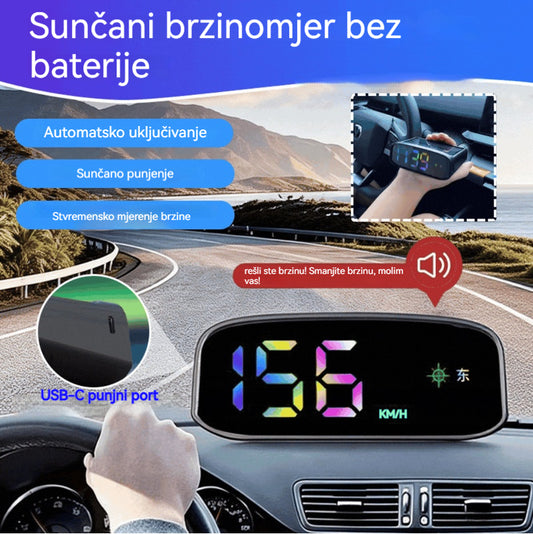 🚗Solarni zaslon za automobilsku instrument ploču
