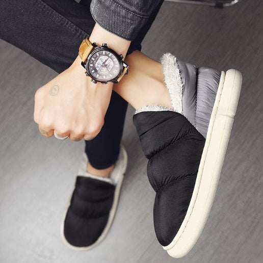 🔥【30-45】👟2024 jesienne i zimowe dla osób w średnim i starszym wieku pogrubione i aksamitne ciepłe śniegowce 3767883